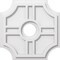 Ekena Millwork Haus Architectural Grade PVC Contemporary Ceiling Medallion, 14"OD x 3"ID x 4 1/2"C x 1"P CMP14HS-03000 - alternate 1